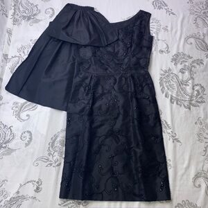 Vintage A.Goodman 1950s‎ Little
Black Formal Dress Sleeveless